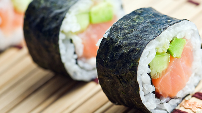 What are the nutritional value of sushi